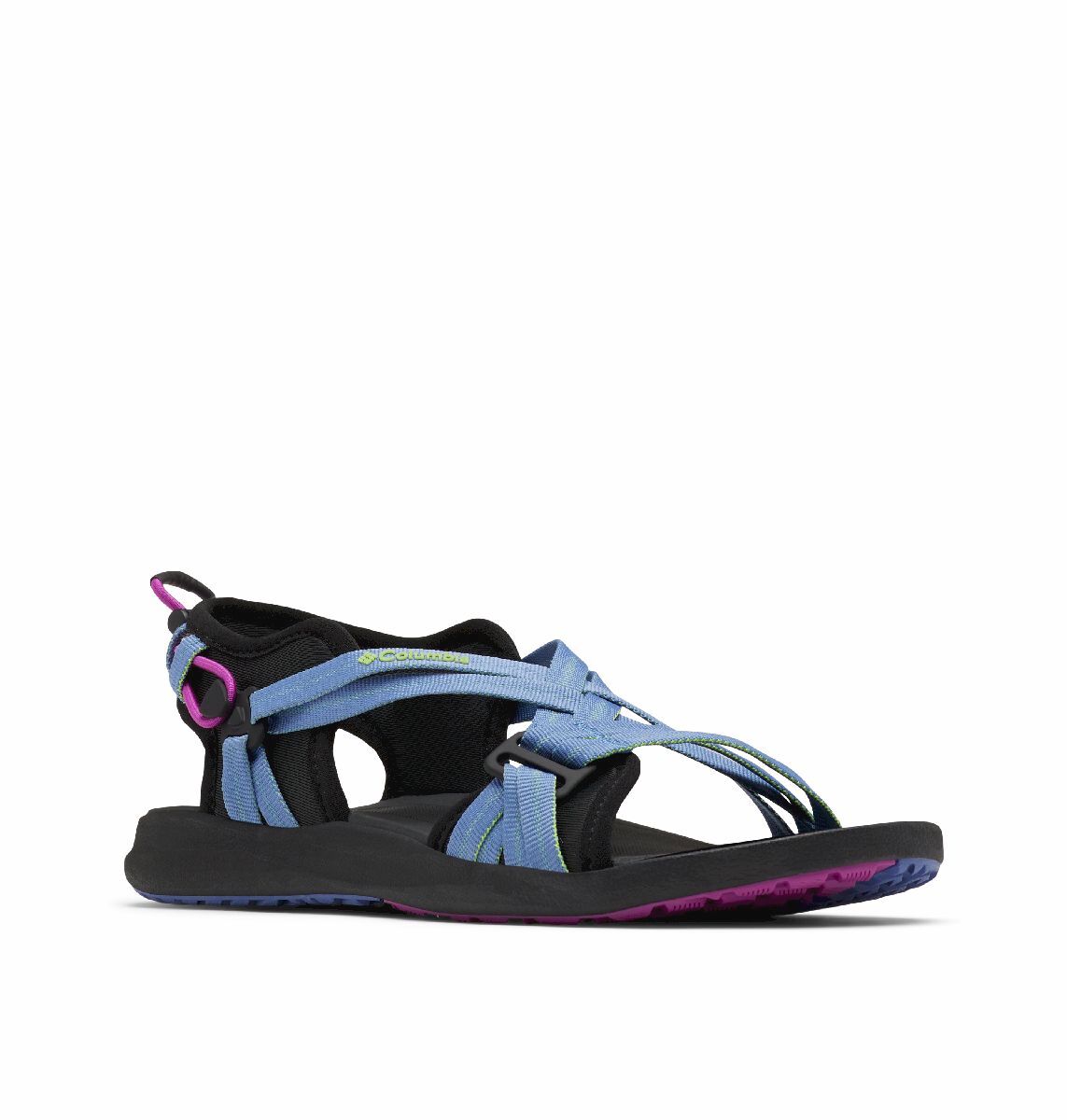 Columbia VIA - Walking sandals - black/white/black - Zalando.ie