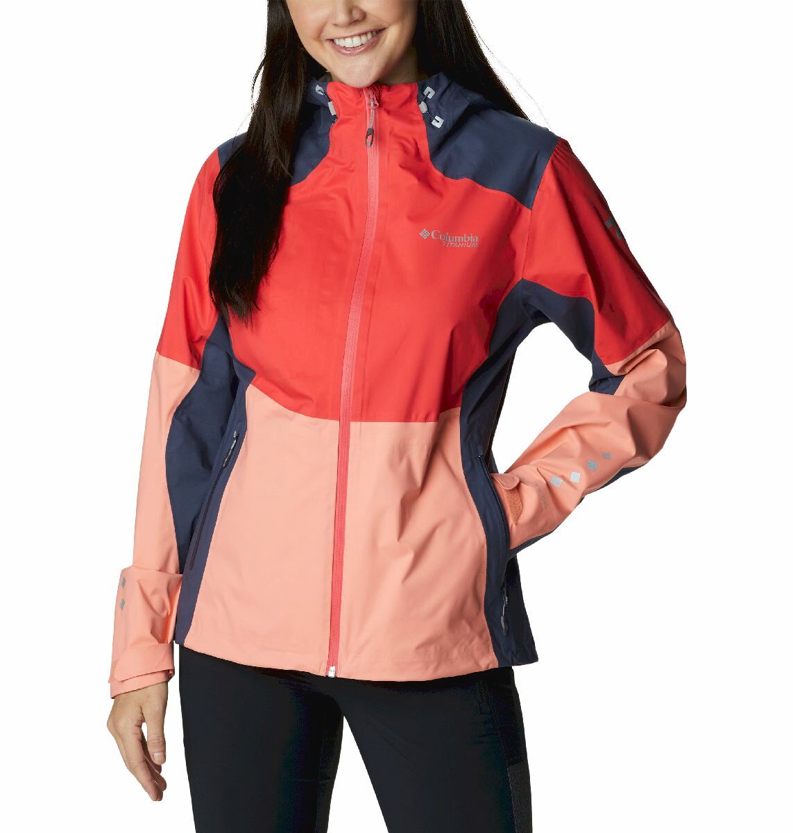 Columbia Titan Pass 2.5L Shell - Sadetakki - Naiset