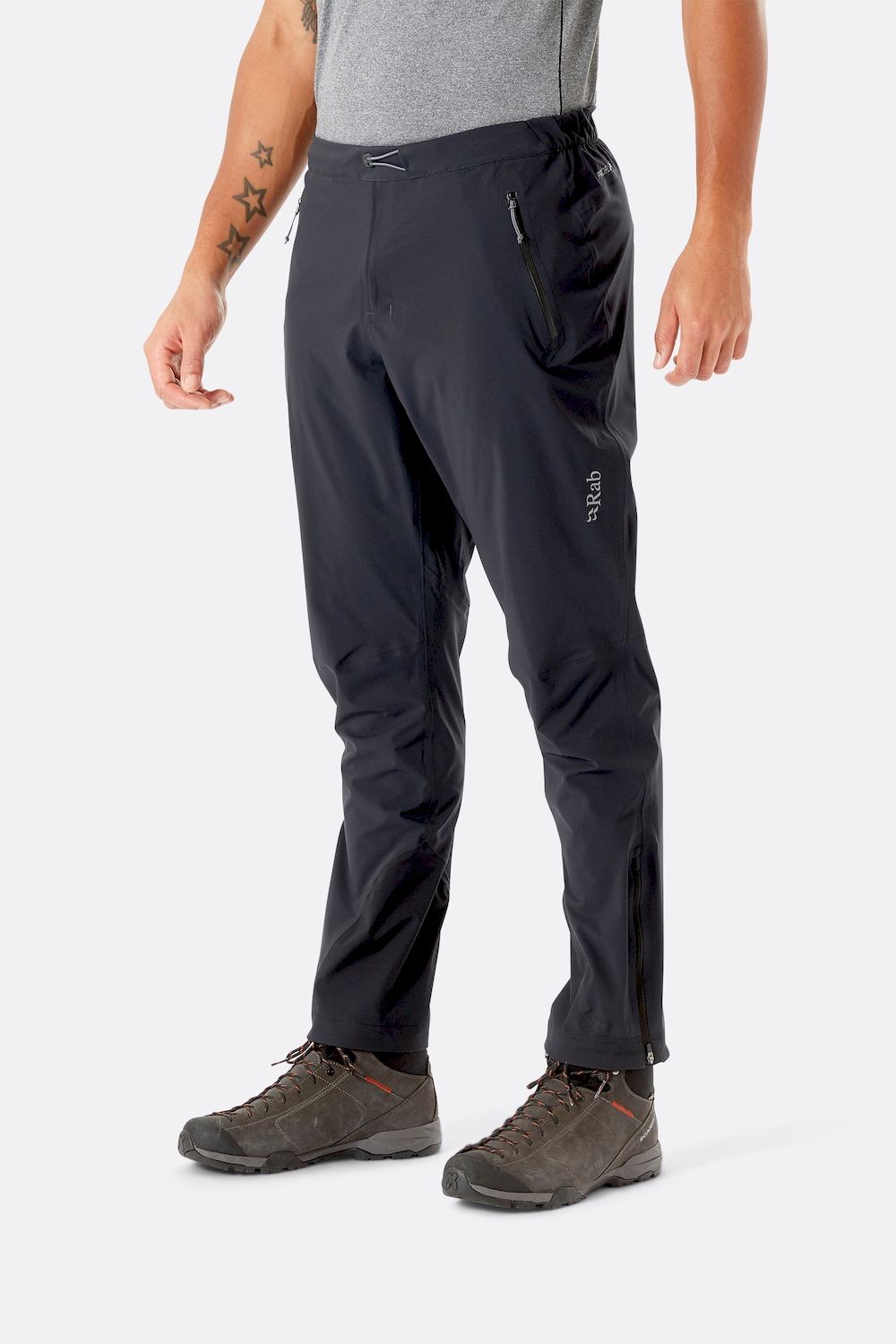 Men's water-repellent and wind-resistant trekking trousers - MT900 FORCLAZ  | Decathlon