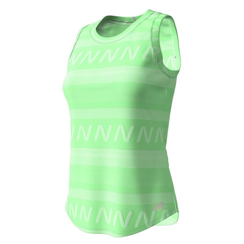 New Balance Q Speed Jacquard Tank - Podkoszulki damski | Hardloop