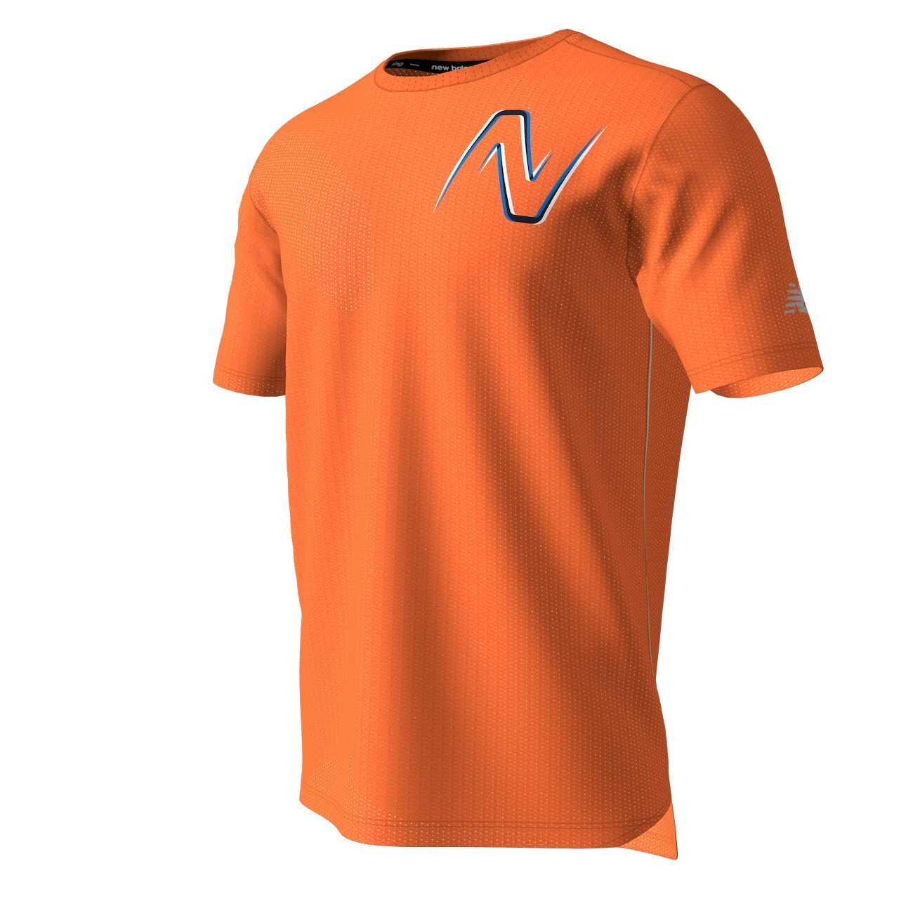 New Balance Graphic Impact Run SS - T-shirt homme | Hardloop