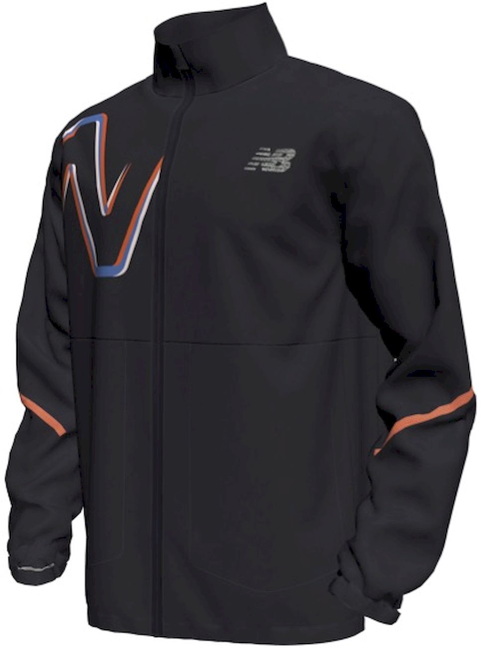 New Balance Printed Impact Run Jacket - Veste coupe-vent homme