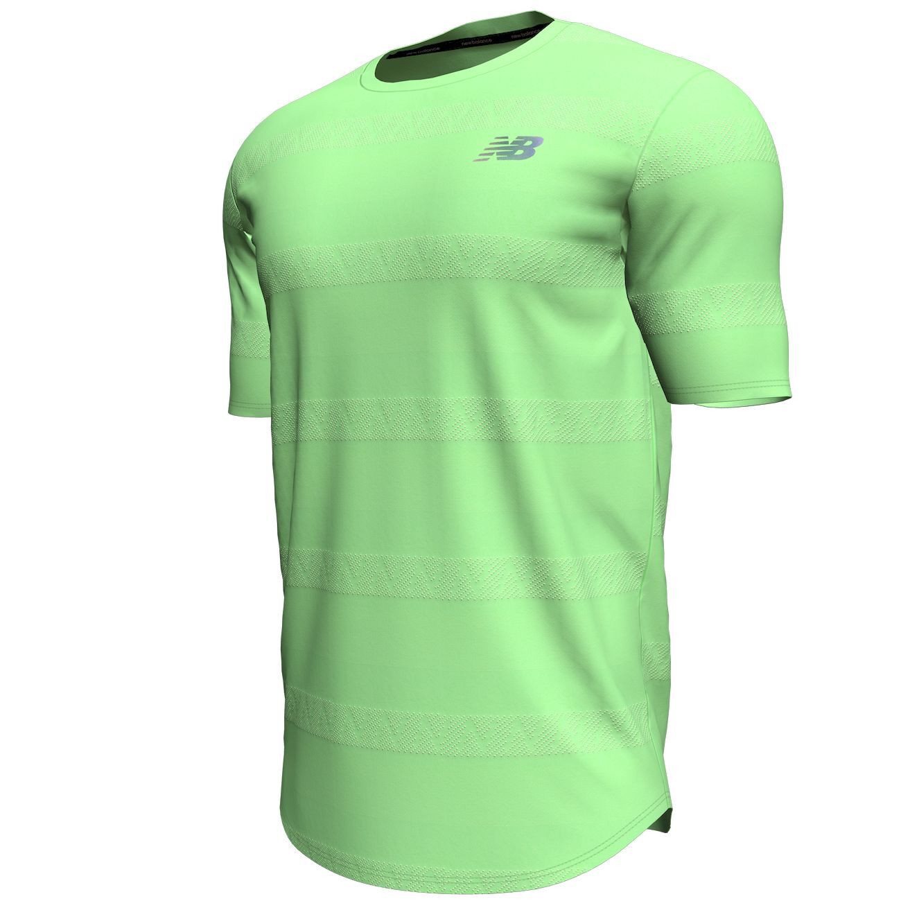 New Balance Q Speed Jacquard Short Sleeve - T-shirt homme | Hardloop