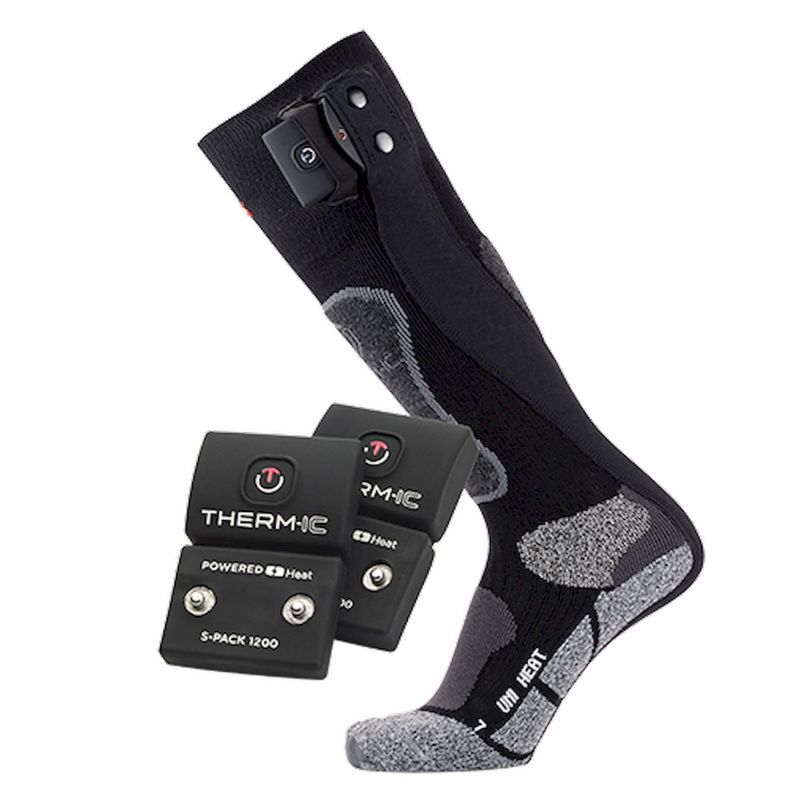Therm-Ic PowerSocks Set Heat Uni + S-Pack 1200 - | Hardloop
