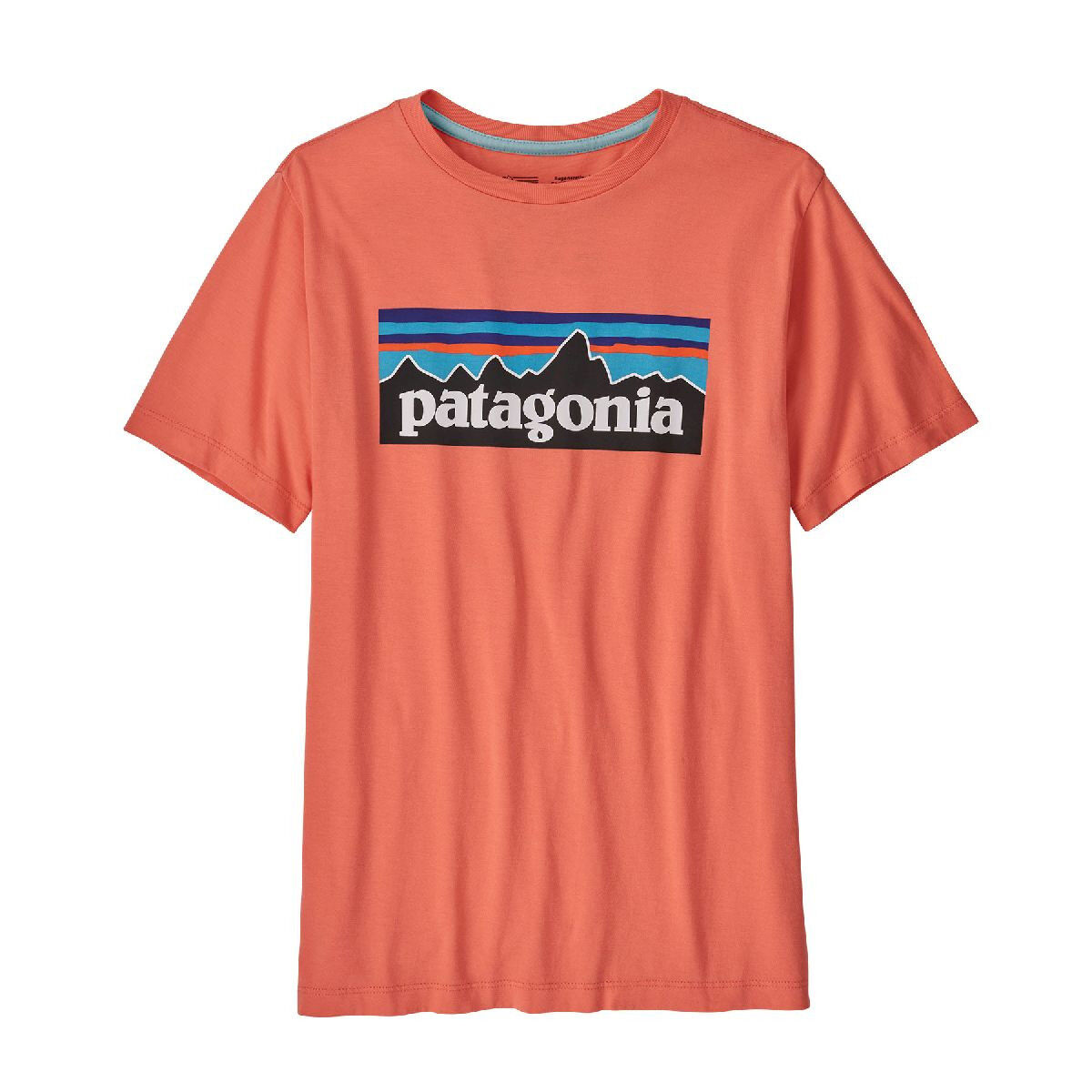 Patagonia Boys' Regenerative Organic Certification Cotton P-6 Logo - T-shirt dzieci | Hardloop