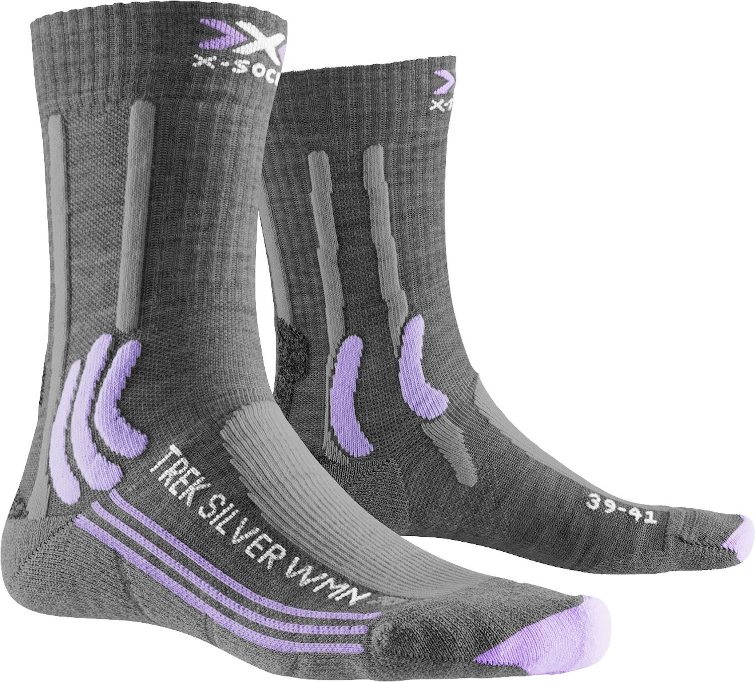 X-Socks Trek Silver - Skarpety trekkingowe damskie | Hardloop