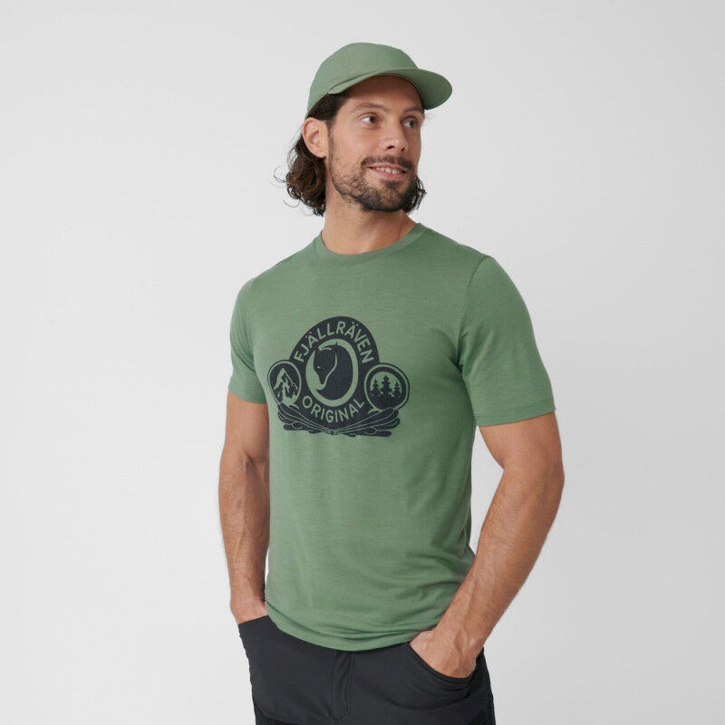 Fjällräven Abisko Wool Classic SS - T-shirt homem | Hardloop