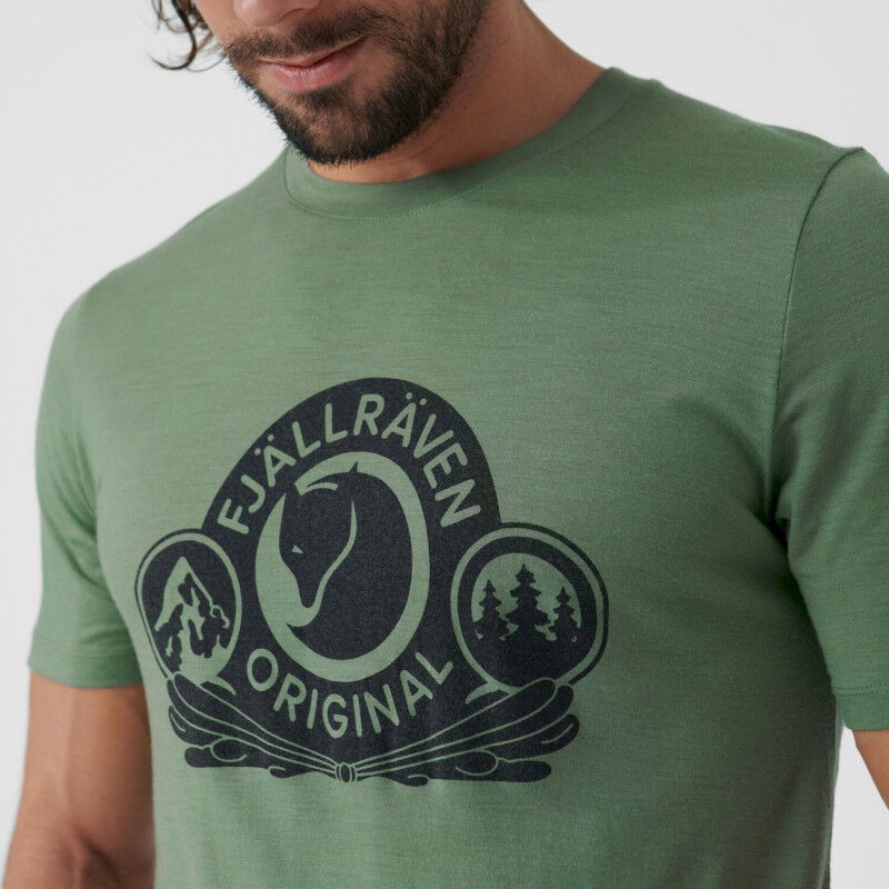 Fjällräven Abisko Wool Classic SS - T-shirt homem | Hardloop