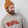 Fjällräven Fjällräven Logo Sweater - Pánsky Pullover | Hardloop