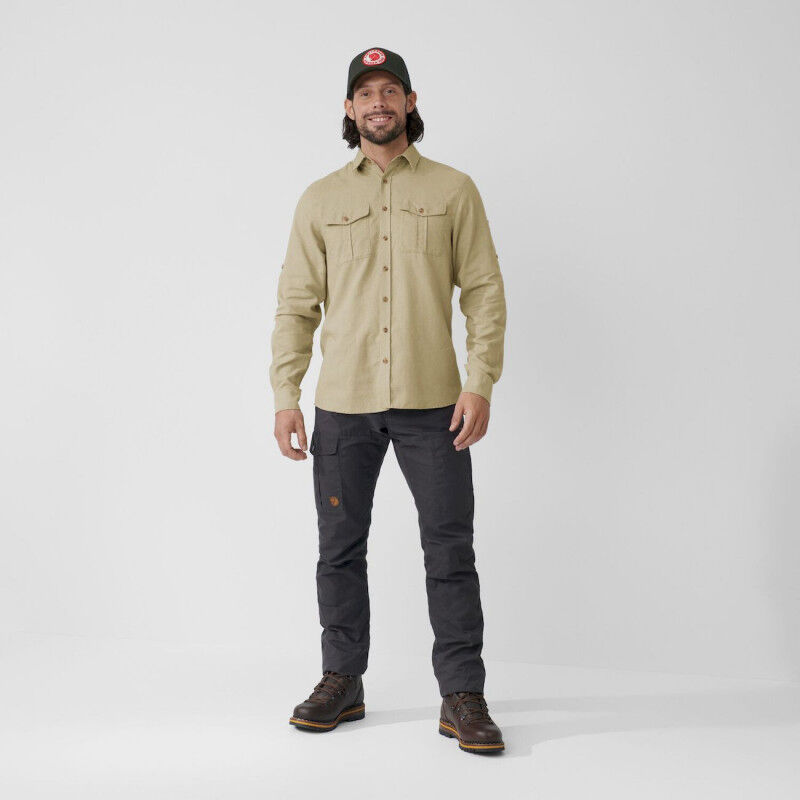 Fjällräven Övik Travel Shirt LS - Paita - Miehet