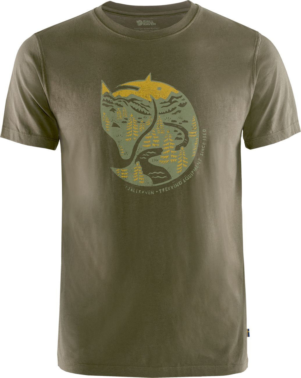 FjŠllrŠven Arctic Fox T-shirt - T-shirt - Uomo
