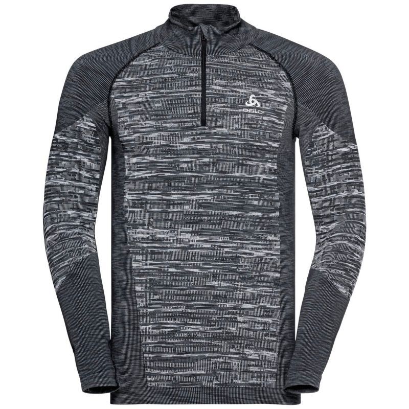 Odlo Active Warm Eco - Base layer Top Zip - Hombre