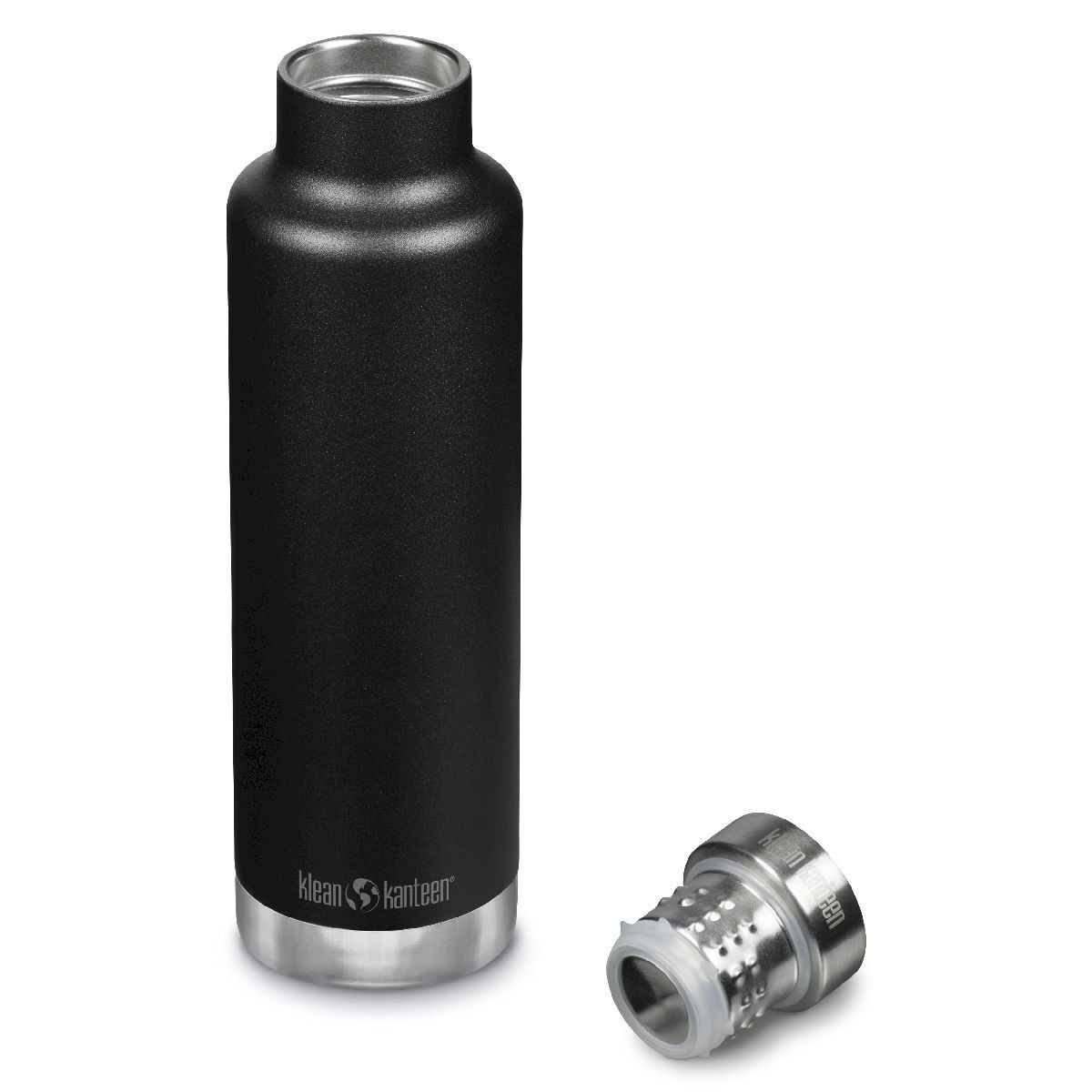 Klean Kanteen Classic Narrow 25oz (750mL) - 'Pour-Through' Cap - Vacuum flask