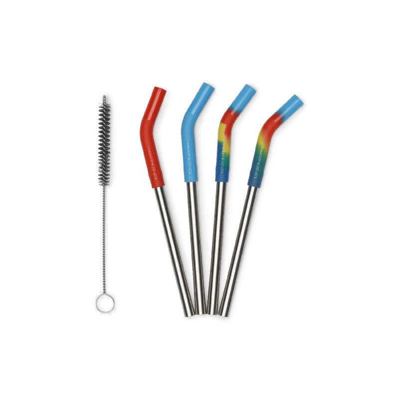 Reusable straws 4 Pack - 8mm short - Palhinhas