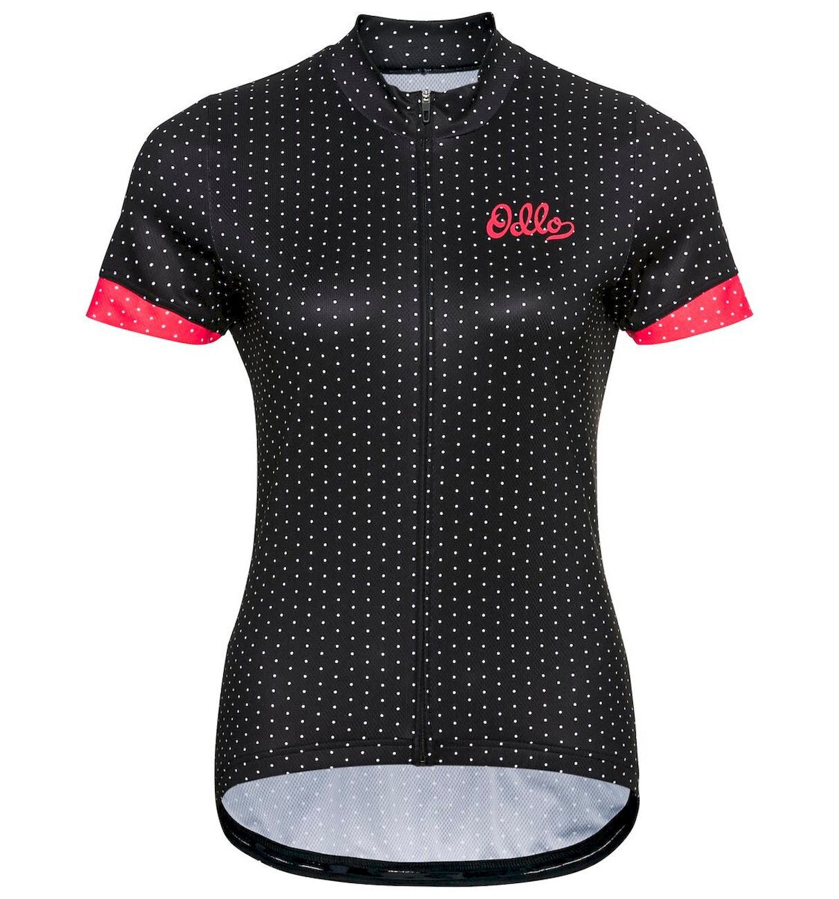 Odlo T-Shirt S/U Collar S/S Full Zip Essential - Koszulka kolarska damska | Hardloop