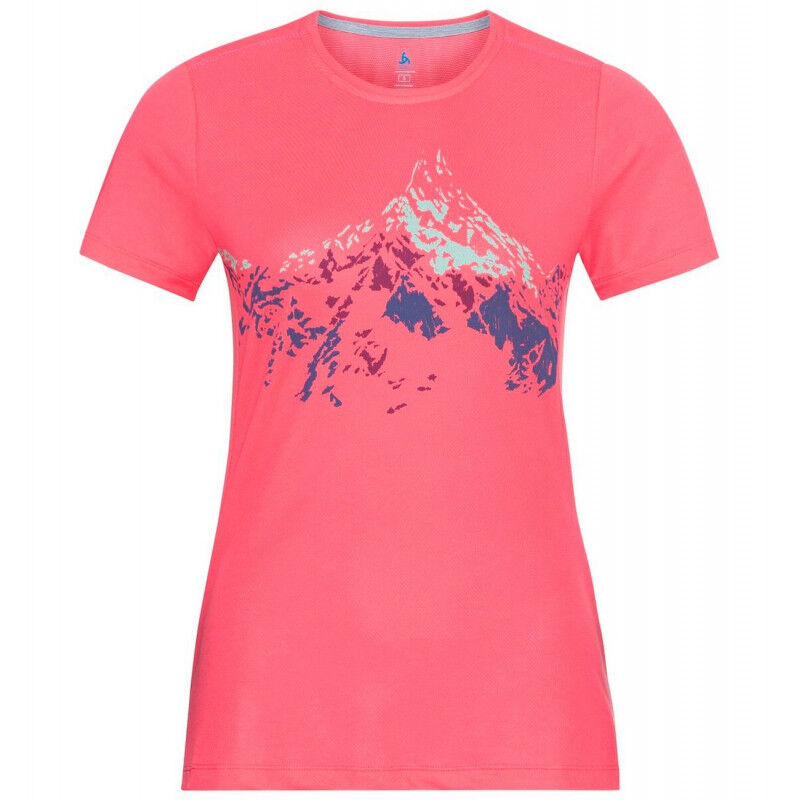 Odlo F Dry Print T shirt femme Hardloop