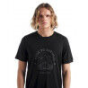 Icebreaker Tech Lite II SS Tee Canopy Camper - Maglia merino - Uomo I Hardloop