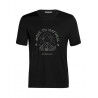 Icebreaker Tech Lite II SS Tee Canopy Camper - Koszulka z wełny Merino męska | Hardloop