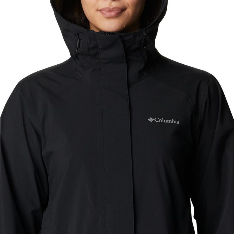 Chaqueta Columbia Earth Explorer Shell Impermeable Verde Mujer