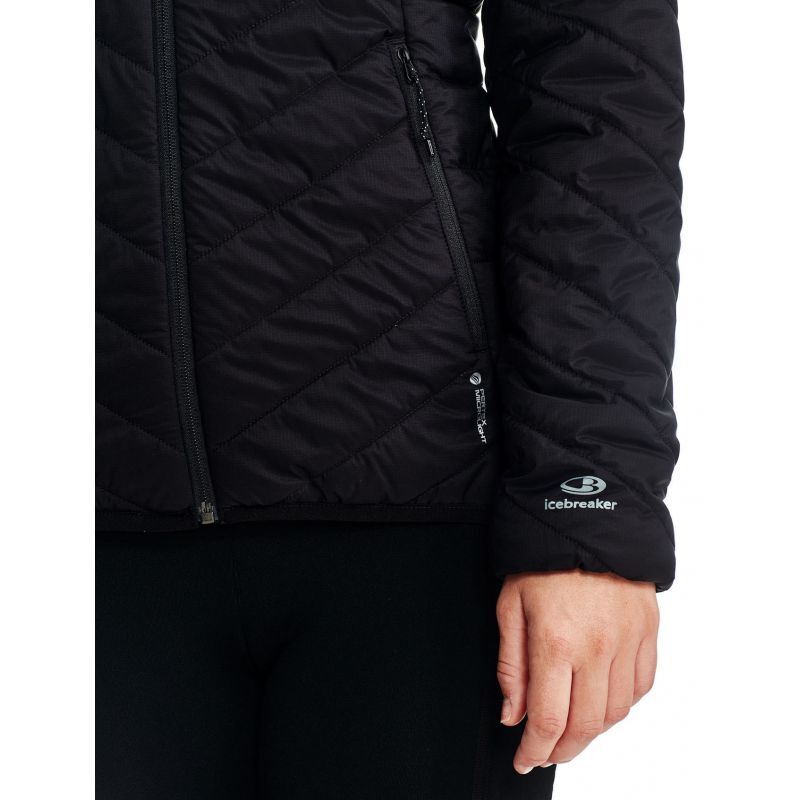 Icebreaker Merinoloft Hyperia Hooded Jacket - Dámská Péřová bunda | Hardloop