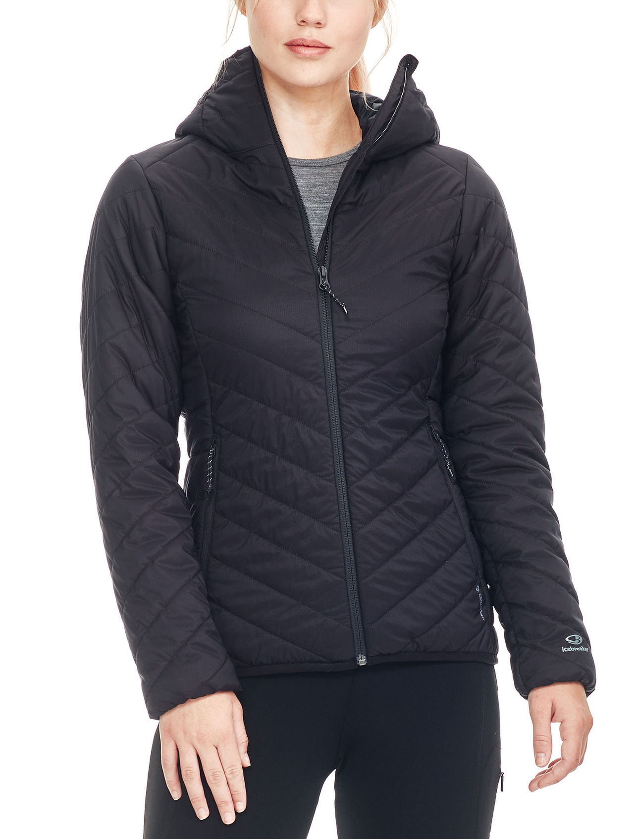 Icebreaker - Merinoloft Hyperia Hooded Jacket - Down jacket - Women's