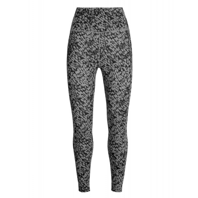Icebreaker Fastray High Rise Tights Forest Shadow - Collant running femme | Hardloop