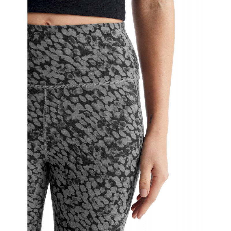 Icebreaker Fastray High Rise Tights Forest Shadow - Collant running femme | Hardloop