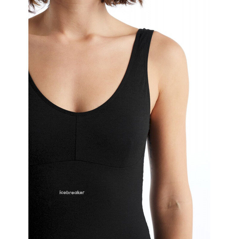 Icebreaker Women's Merino Queens Tank Bodysuit Top 100% Merino