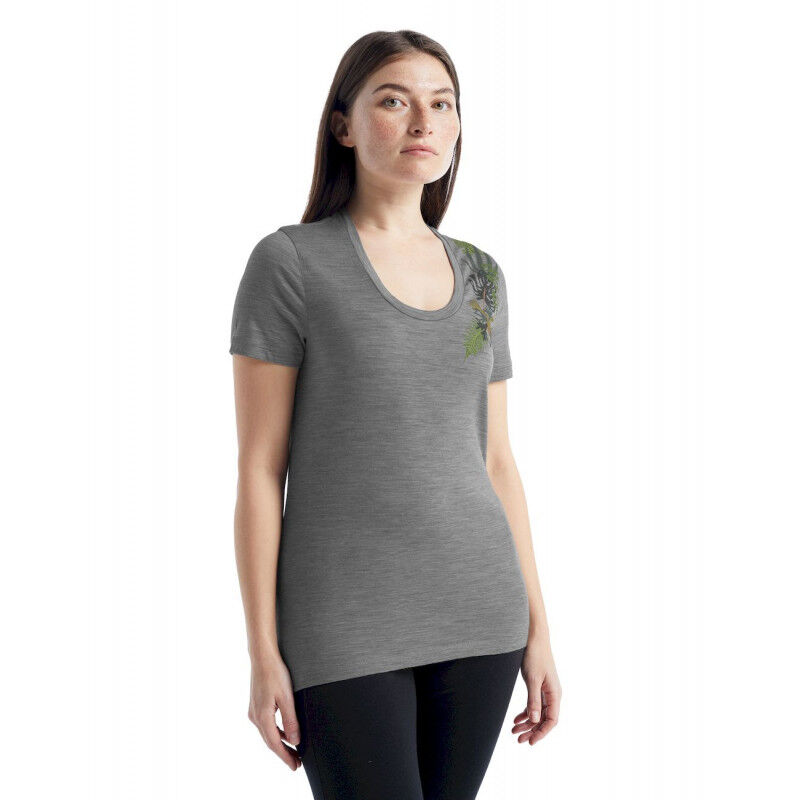 Icebreaker Tech Lite II SS Scoop Tee Fabulous Fer - Koszulka z wełny Merino damska | Hardloop