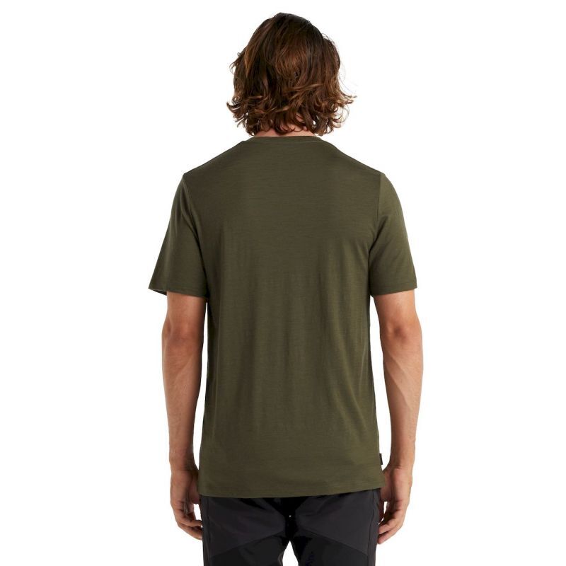 icebreaker Tech Lite II SS Tee - Camiseta de lã merino homem | Hardloop