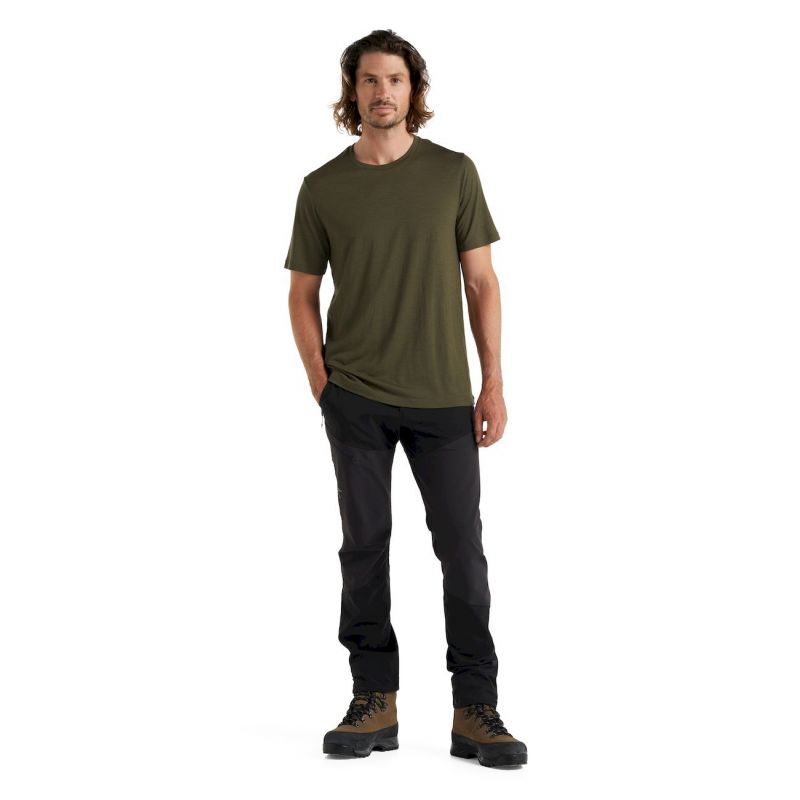 Icebreaker Tech Lite II SS Tee - T-shirt en laine mérinos homme I Hardloop | Hardloop