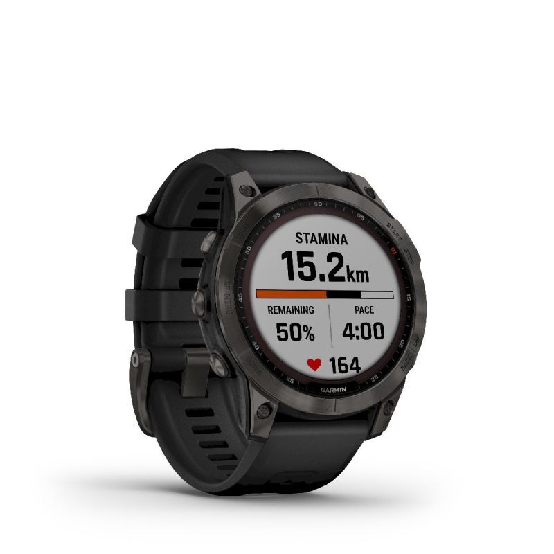 Garmin Fenix 7 Sapphire Solar Titane - Montre GPS | Hardloop