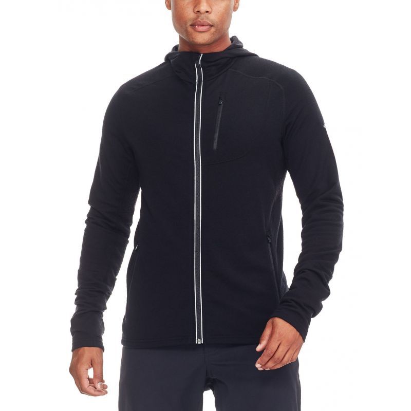 Icebreaker Quantum Long Sleeve Zip Hood - Pánsky Kabát | Hardloop