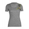 Icebreaker Tech Lite II SS Scoop Tee Fabulous Fer - T-shirt en laine mérinos femme I Hardloop | Hardloop
