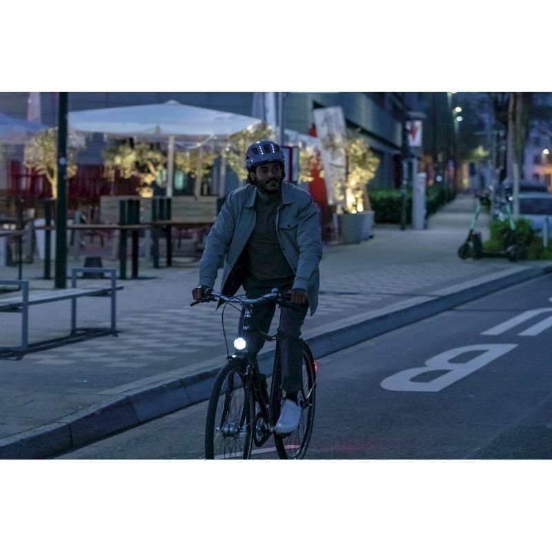 Abus Hyban 2.0 Led Signal - Cykelhjälm