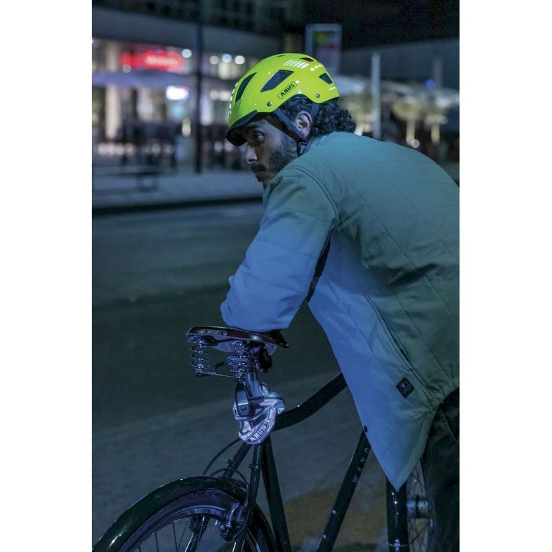 Abus Hyban 2.0 Led Signal - Casque vélo urbain | Hardloop