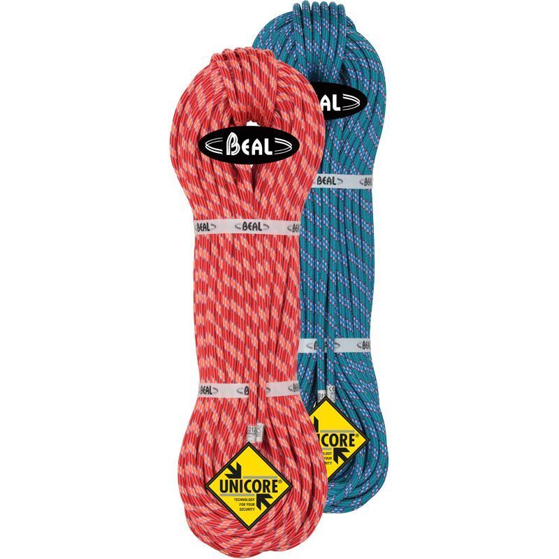 Beal Ice Line 8,1 mm Unicore Golden Dry - 2 x 60 m - Corde à double | Hardloop