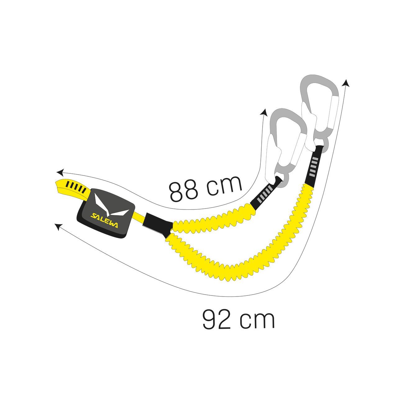 Salewa Set Via Ferrata Premium Attac - Carabiner