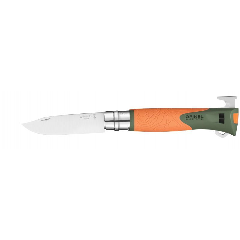 Opinel N°12 Explore Tire Tique - Kniv