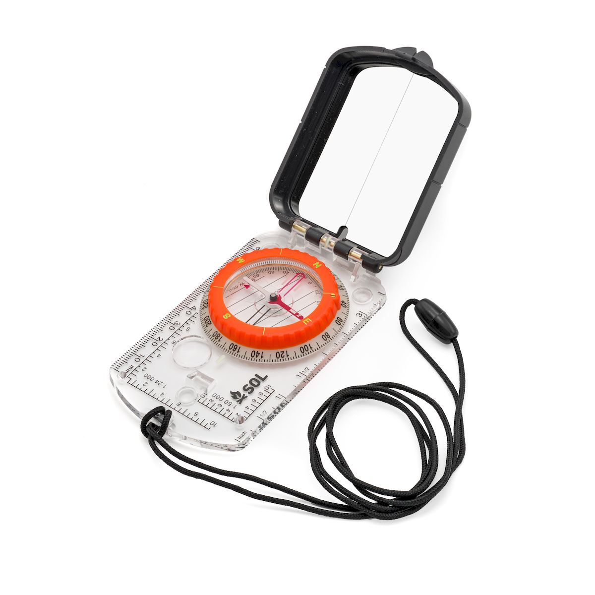 Sol Sighting Compass With Mirror