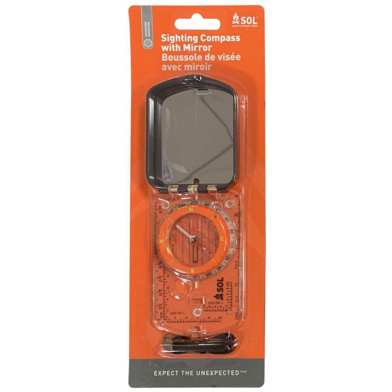 Sol Sighting Compass With Mirror - Kompas | Hardloop