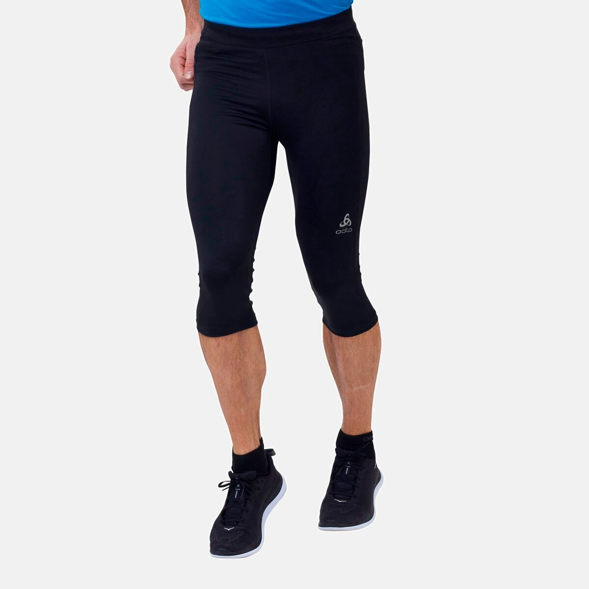 Wintertrail Mens Stretchy & Breathable Running Tights Black