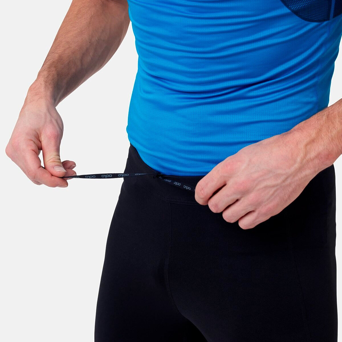 Odlo Tights 3/4 Essential - Legginsy do biegania męskie | Hardloop