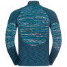 Odlo Blackcomb Eco - Long Sleeve Base layer Top Zip - Uomo