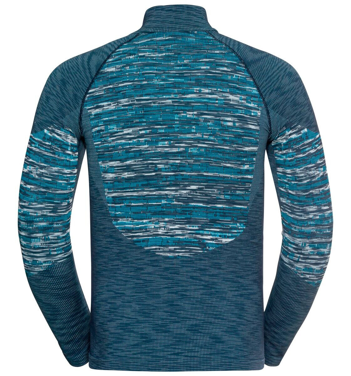 Odlo Blackcomb Eco - Long Sleeve Base layer Top Zip - Uomo