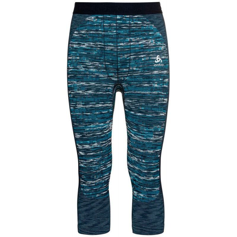 De Active Warm-basislaagbroek met 3/4-lengte in black