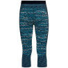 Odlo 3/4 Blackcomb Eco - Running leggings - Men's
