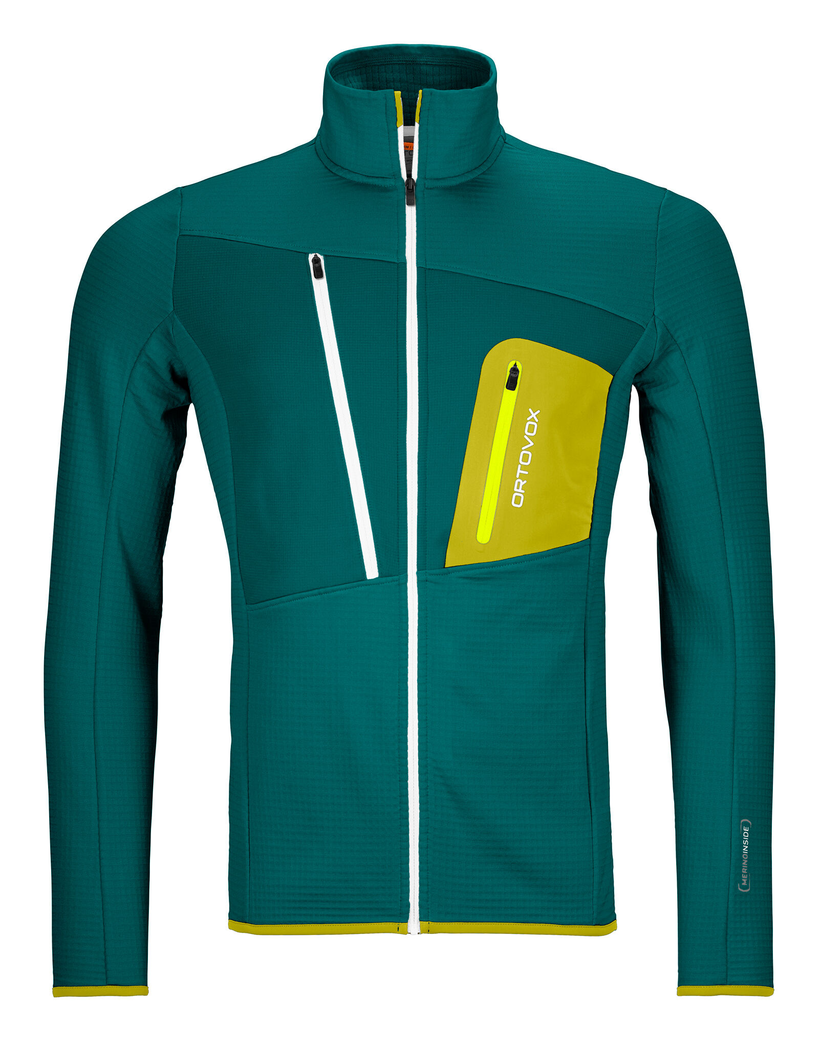 Ortovox Fleece Grid Jacket - Polaire homme | Hardloop