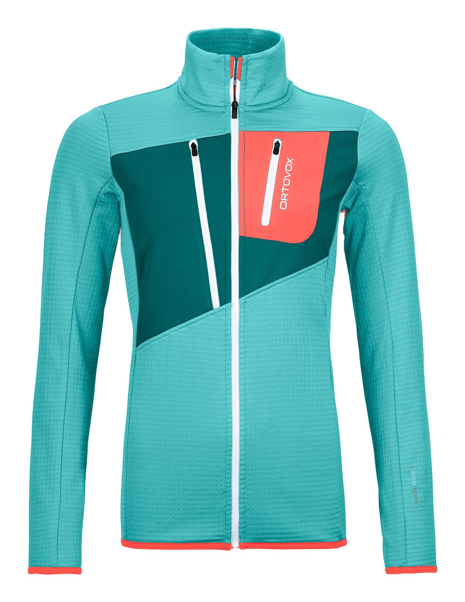 Ortovox Fleece Grid Jacket - Polaire femme | Hardloop