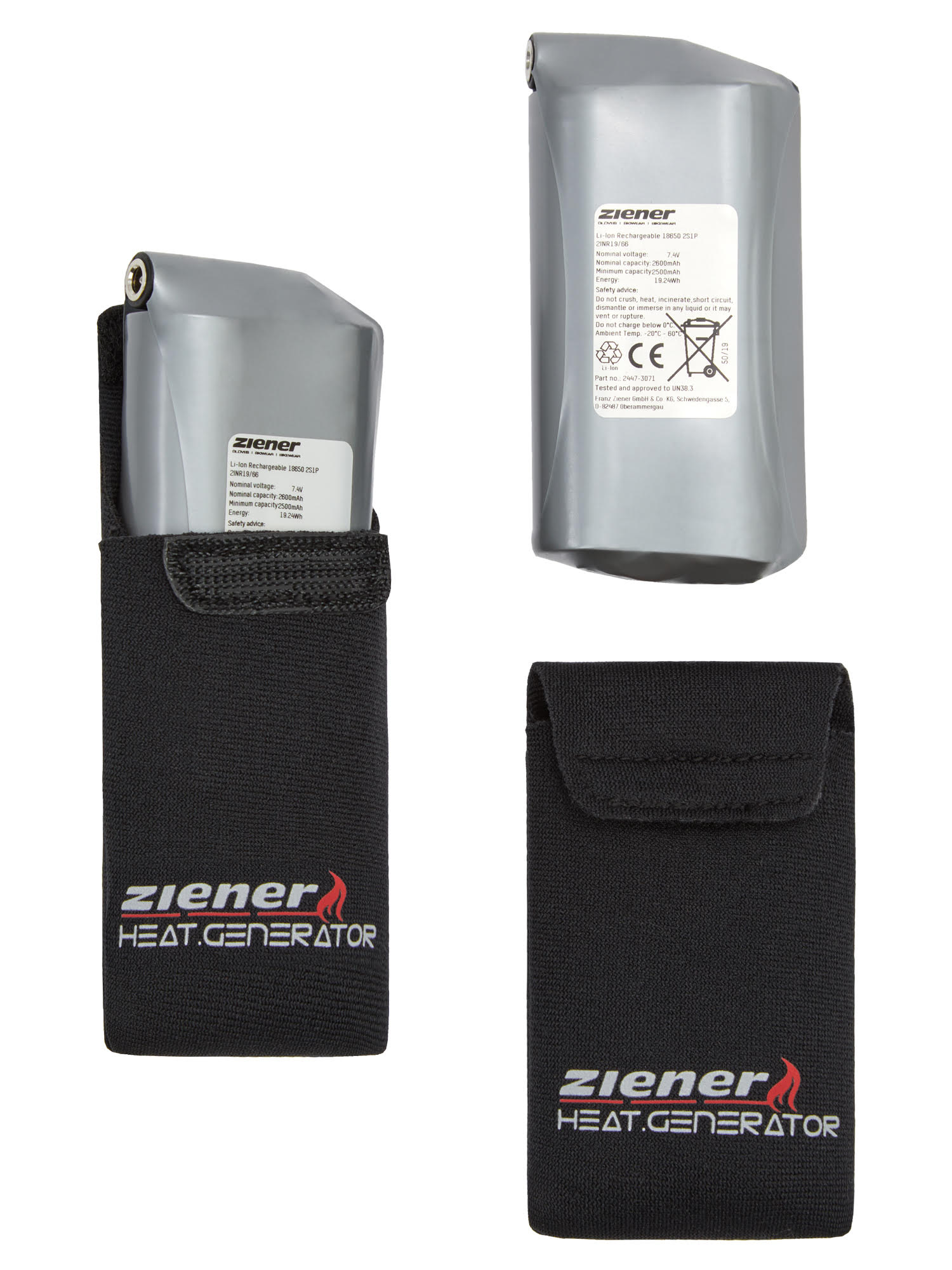 Ziener Germo AS PR Hot - Batterie | Hardloop